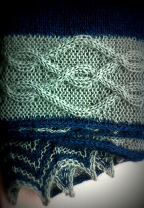 Tir na nÓg shawl