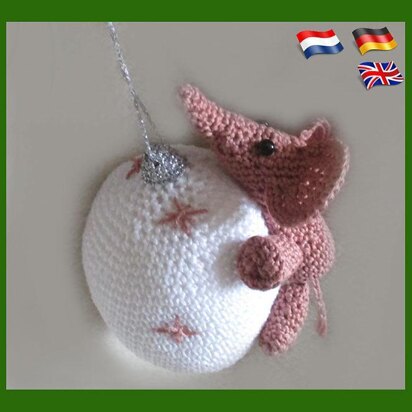 Christmas bauble "Pink Elephant"