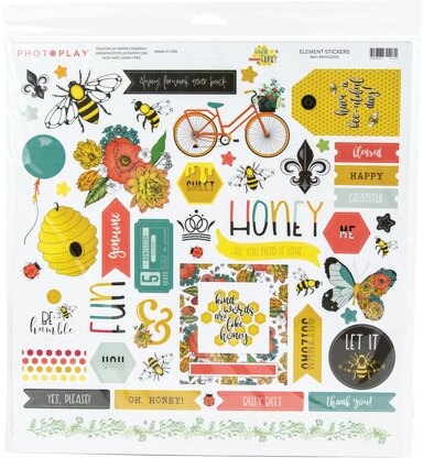 Photoplay Paper PhotoPlay Collection Pack 12"X12" - Wild Honey