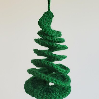 Spiral Christmas Tree Ornament