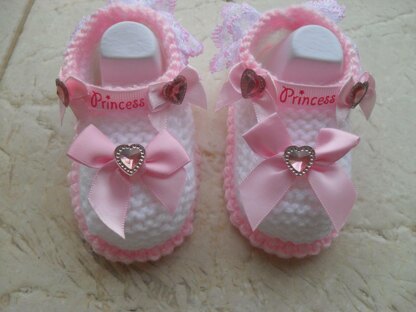 Baby Girl Shoes/Booties Princess