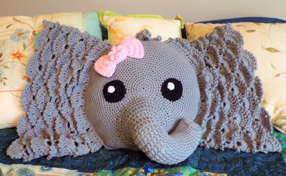 Josephine elephant pillow