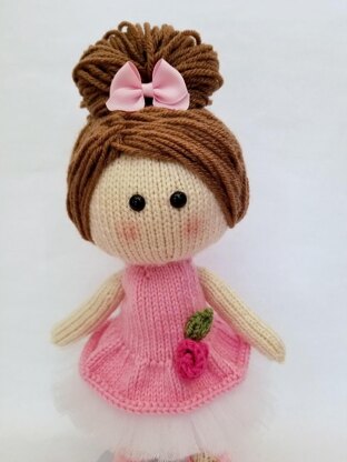 Ballerina Knit Doll