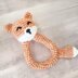 Finley Fox Baby Rattle