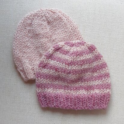 Blush Beanie for Baby