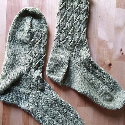 Port Socks - knitting pattern
