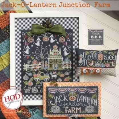 Hands On Design Jack-O-Lantern Junction Farm - HD194 -  Leaflet