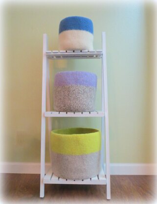 Nesting Felted Basket