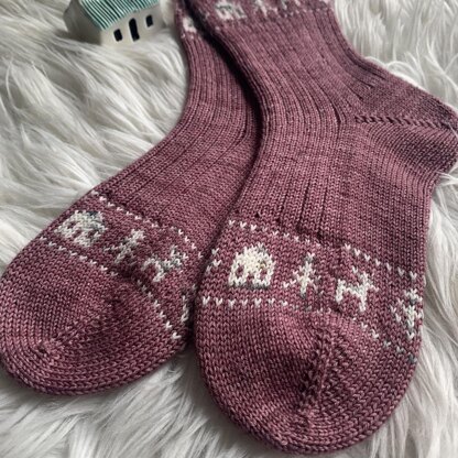 Wee Hoose Socks (4ply)