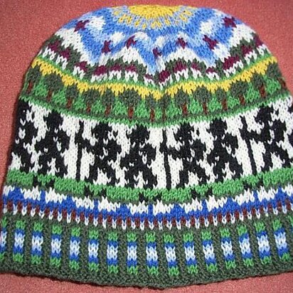 Hiking beanie - knitting pattern