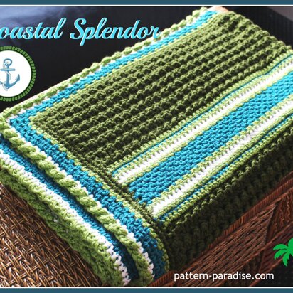 Coastal Splendor Blanket PDF12-127