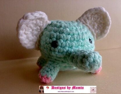 Crochet Elephant Pattern Amigurumi Animal