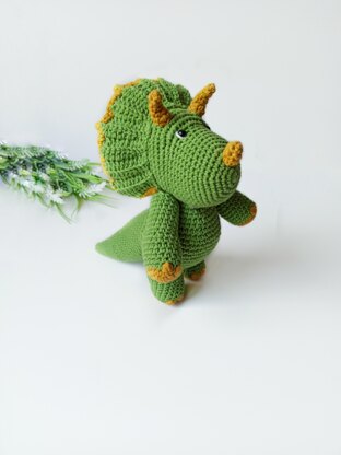 Dinosaur Triceratops toy