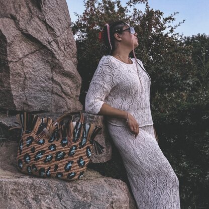 Leopard tote