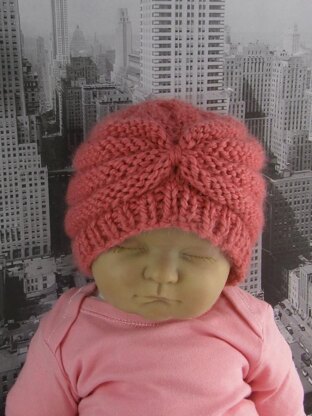 Baby Chunky Beehive Turban Hat