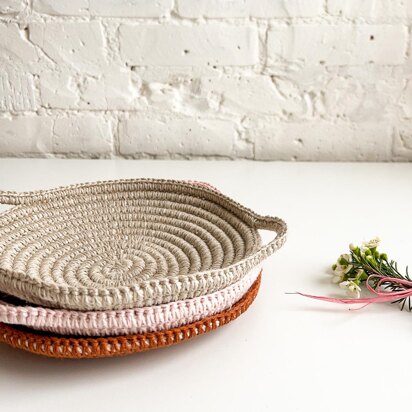 Skye Linen Basket