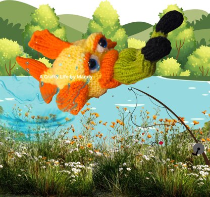 FishFace Choc Orange Cosy/Softie