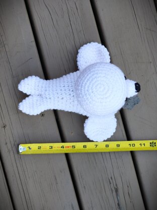 Snowflake the Seal Amigurumi