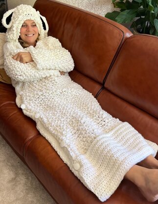 SNUGGLY SHEEP COUCH CARDIGAN