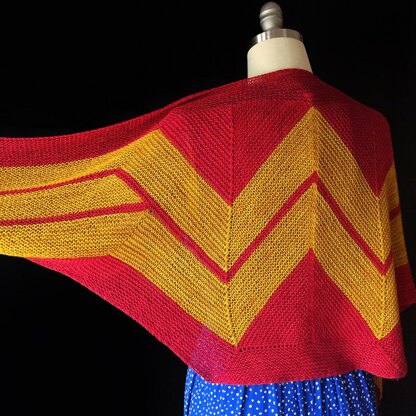 Wonder Woman Wrap (knit)