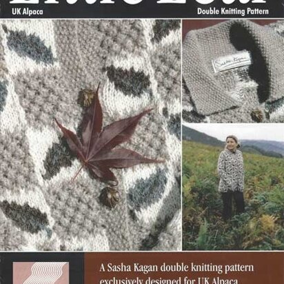 Little Leaf Cardigan in UK Alpaca Super Fine DK (Downloadable PDF)