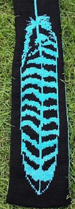 Hawk Feathers Scarf