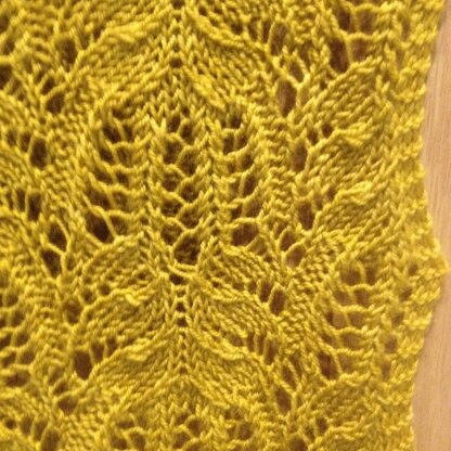 Sun Flower Lace Scarf