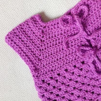 Magenta Cardigan for Baby