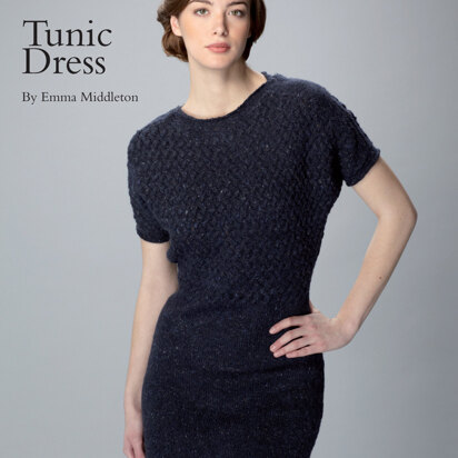 Tunic Dress in Rowan Felted Tweed DK - knitting pattern