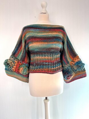 Sweater full of Roses