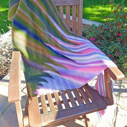 Extended Waves Shawl