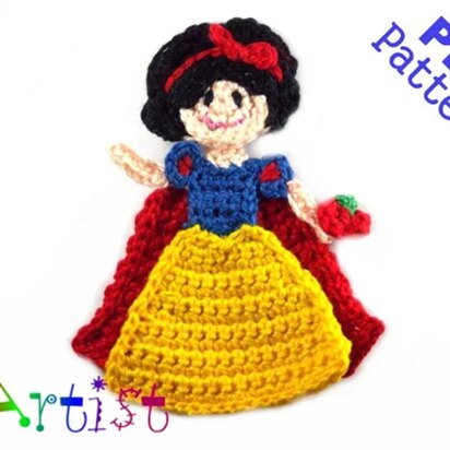 Snow White Applique