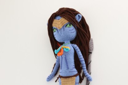 Avatar Navi Neytiri amigurumi