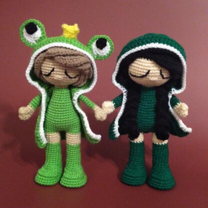 Frog Bae Amigurumi Doll