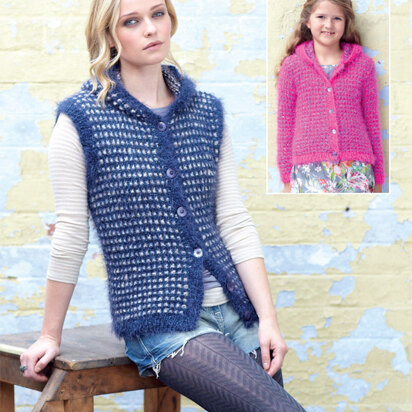 Waistcoat and Jacket in Sirdar Ophelia and Freya - 7268