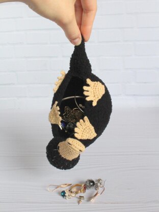 Niffler crochet Jewelry basket  fantastic beasts
