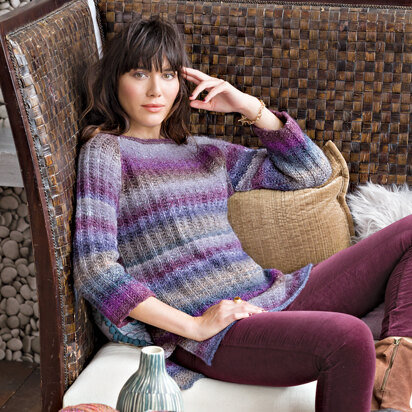 Noro 1303 Textured Rib Raglan PDF