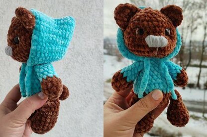 3 cat, bunny, bear crochet patterns