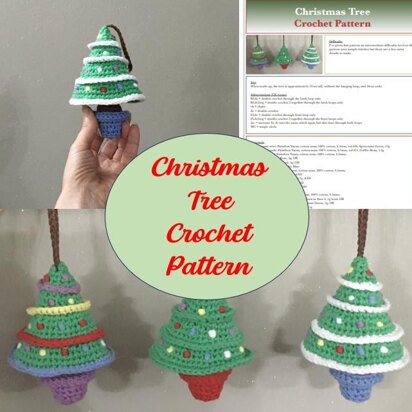 Christmas Tree Tree Decoration Crochet Pattern