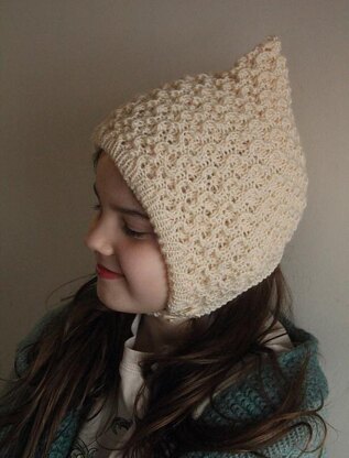 Lauren Lined Pixie Bonnet