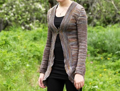 Rust & stone cardigan