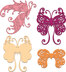 Heartfelt Creations Cut & Emboss Dies - Fluttering Butterfly