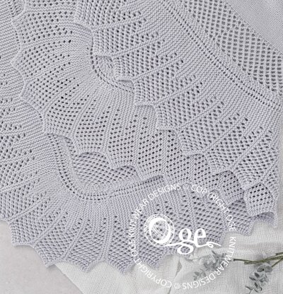 Simple Elegant Baby Blanket - P076