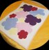 Flower baby/toddler blanket in fluffy DK yarn