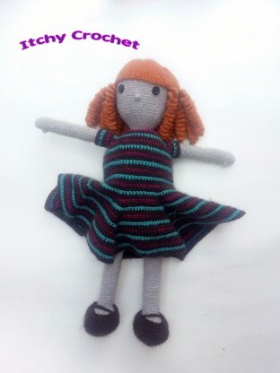 Reversible Dress for Rosie Doll