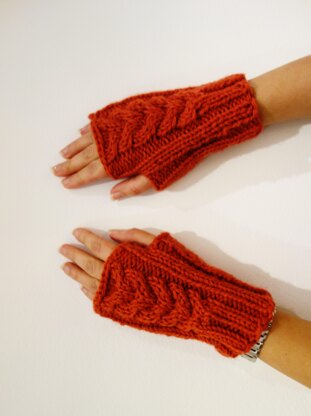 Chilly Chilli Fingerless Gloves