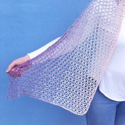 Secret Garden shawl