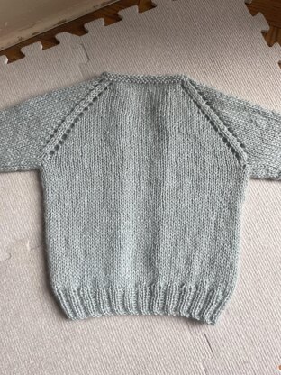 Daisy raglan cardigan