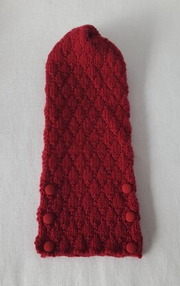 Naomi - diamond stitch neck scarf