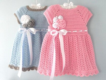 Crochet Pattern Toddler Dress